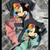 Zelená Mickey súprava s legínami