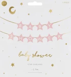 Baner-napis-na-baby-shower-gwiazdki-jasnorozowe-290cm-x-16-5cm-132309