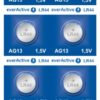Alkalická batéria everActive G13 LR44 LR1154, blistrové balenie, 10 ks