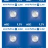 Alkalická batéria everActive G3 LR736, blistrové balenie po 10 ks