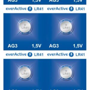Alkalická batéria everActive G3 LR736, blistrové balenie po 10 ks