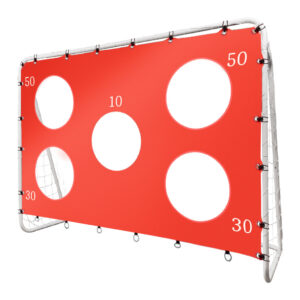 Detská futbalová tréningová bránka 2v1 + podložka na presnosť 215 x 153 x 76 cm