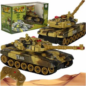 Diaľkovo ovládaný tank RC War Tank 9993 2,4 GHz v púštnom prevedení