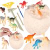Dinosaury vykopávky dinosaurie vajce 12 figúrok archeologická sada
