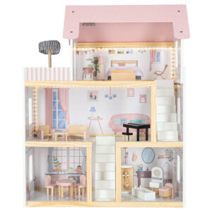 Domek-dla-lalek-drewniany-mebelki-80cm-roz-LED-178910