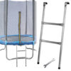 Rebrík k záhradnej trampolíne – univerzálny kovový rebrík 86,5 x 37 cm