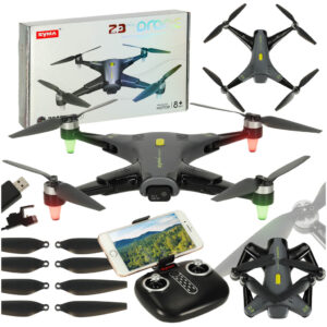 Syma Z3PRO 2,4 GHz 4CH Wi-Fi RC dron čierny