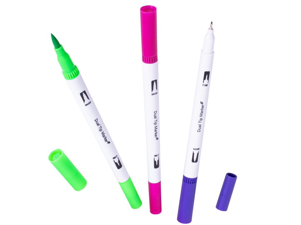Flamastry-markery-pisaki-kolorowe-zestaw-100szt-1038291