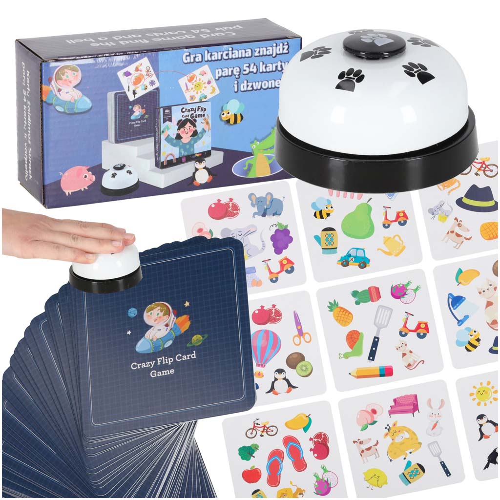 Gra-na-spostrzegawczosc-znajdz-pare-Crazy-Flip-54-karty-i-dzwonek-175884