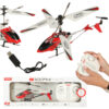 Diaľkovo ovládaný vrtuľník RC SYMA S107H 2,4 GHz RTF, červený