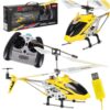 Diaľkovo ovládaný vrtuľník RC SYMA S107G, žltý