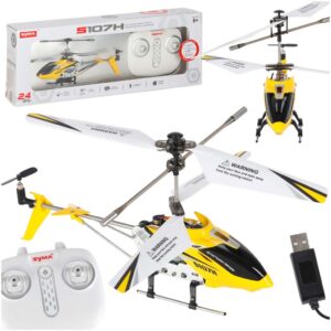 Diaľkovo ovládaný vrtuľník RC SYMA S107H 2,4 GHz RTF, žltý