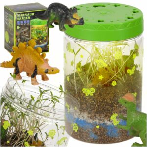 Chov dinosaurov – terárium s projektorom a LED nočným svetlom