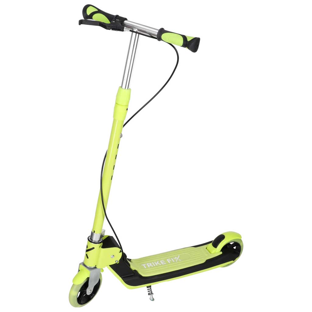 Hulajnoga-dla-dzieci-TRIKE-FIX-dwukolowa-LED-skladana-podwojne-hamulce-neon-zielony-186678
