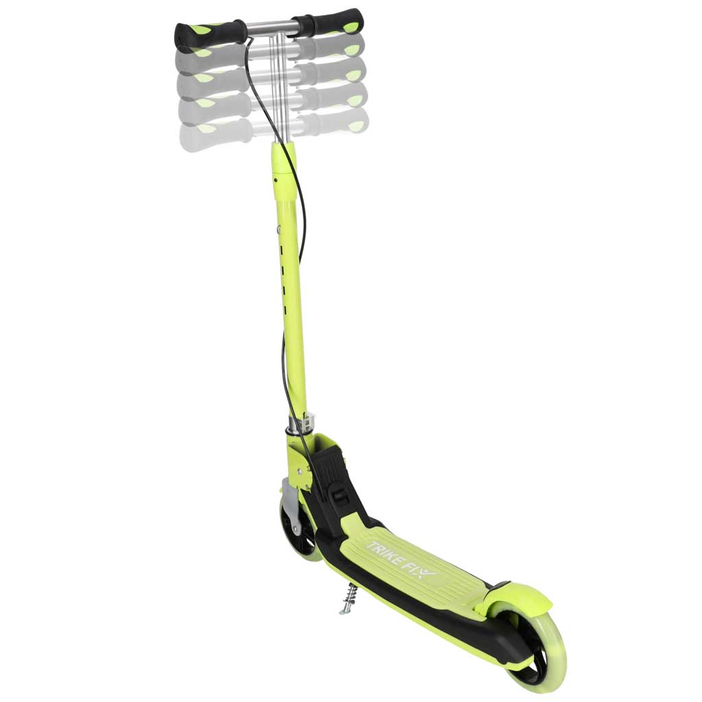 Hulajnoga-dla-dzieci-TRIKE-FIX-dwukolowa-LED-skladana-podwojne-hamulce-neon-zielony-186681