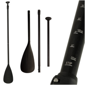 SUP nastaviteľné skladacie 2-dielne pádlo 170-210 cm