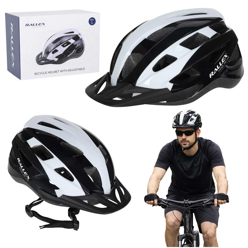Kask-rowerowy-na-rower-RALLEX-damski-meski-regulowany-czarno-bialy-L-58-62cm-183080