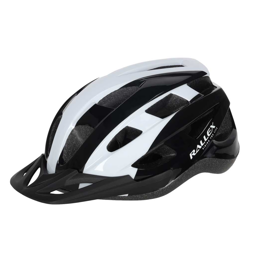 Kask-rowerowy-na-rower-RALLEX-damski-meski-regulowany-czarno-bialy-M-54-58cm-183012