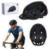 RALLEX dámska cyklistická prilba pánska nastaviteľná čierna L 58-62cm
