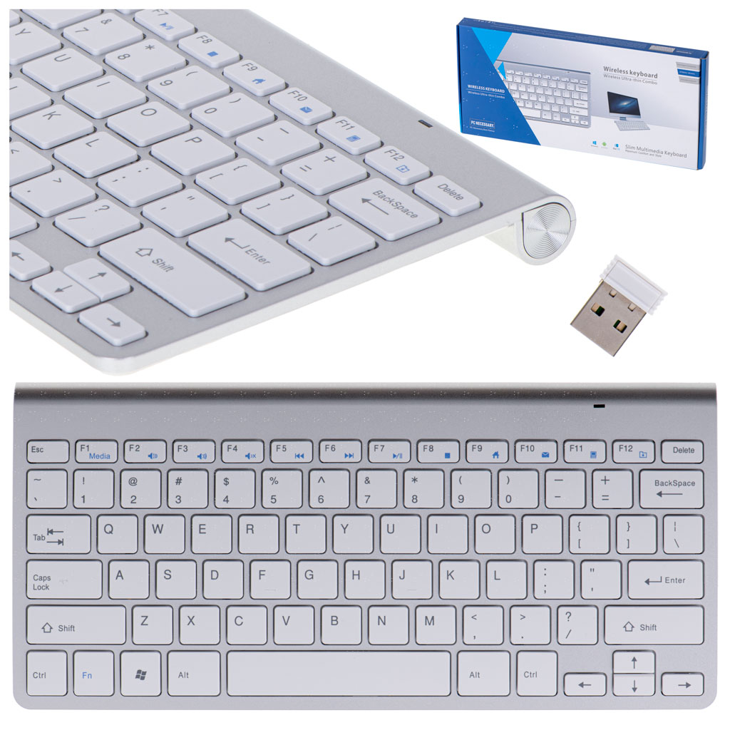 Klawiatura-bezprzewodowa-Smart-TV-srebrna-1062792