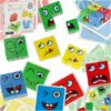 Tvorivé montessori kocky – výzvy, ktoré menia výraz tváre a emócie