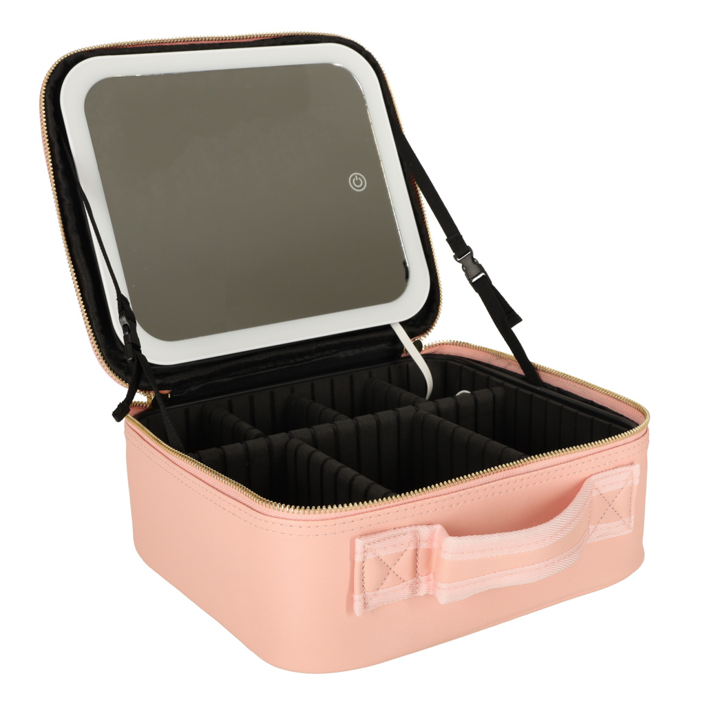 Kosmetyczka-organizer-na-kosmetyki-bizuterie-kuferek-z-lusterkiem-10-krotne-powiekszenie-rozowy-149871