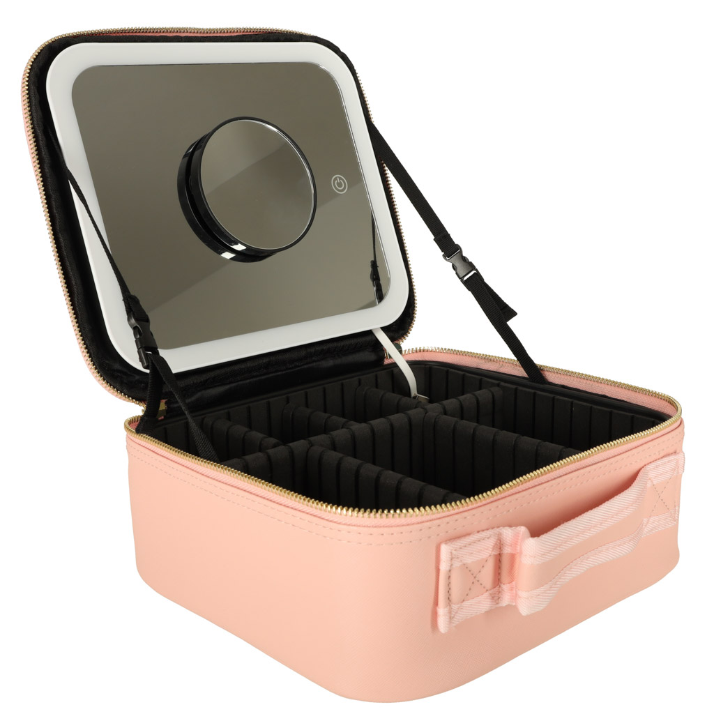 Kosmetyczka-organizer-na-kosmetyki-bizuterie-kuferek-z-lusterkiem-10-krotne-powiekszenie-rozowy-149876
