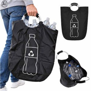 Koš, taška na vratné fľaše, triedenie odpadu, recyklácia
