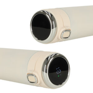 Termoska s náustkom a LED osvetlením, 350 ml, béžová