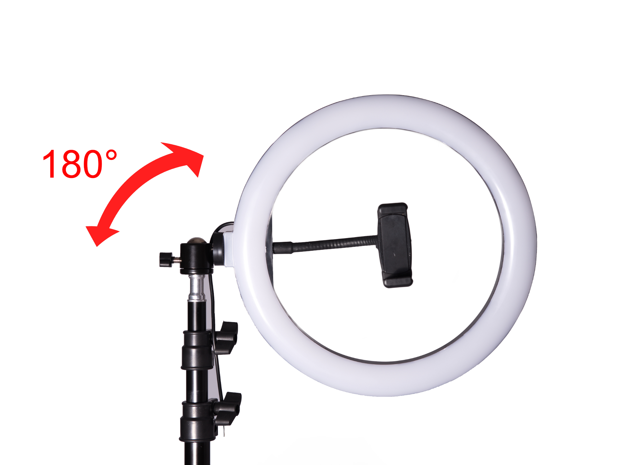 Lampa RING + mocowanie smarthpone 4