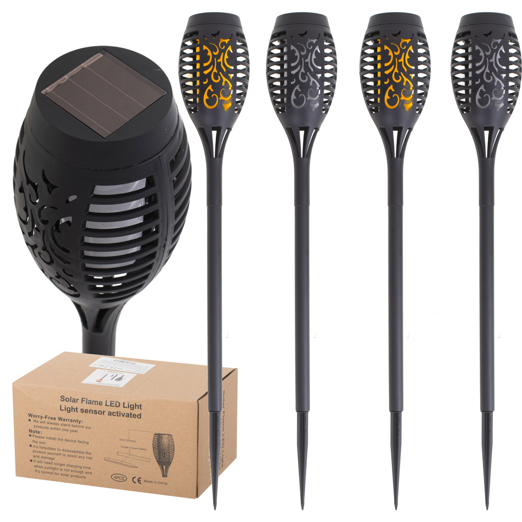 Lampy-solarne-ogrodowe-pochodnie-12LED-4szt-132829