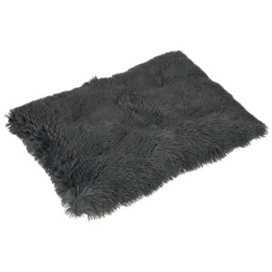 Ležadlo pre psa a mačku, podložka, vankúš, 65 cm, sivé