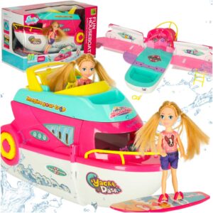 Bábika čln strana jachta rozkladacia bábika surf