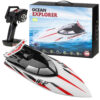 Diaľkovo ovládaná loď s diaľkovým ovládačom RC WL Toys WL912A