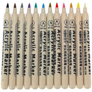 Markery-akrylowe-do-tkanin-kamieni-pisaki-flamastry-mazaki-wodoodporne-DIY-12-szt-167926
