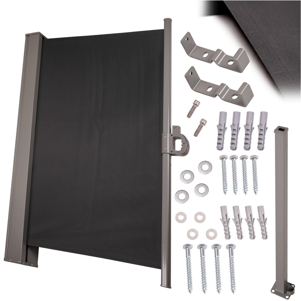 KX3218 Markiza boczna tarasowa LUARO parawan zwijana 160 x 300 c