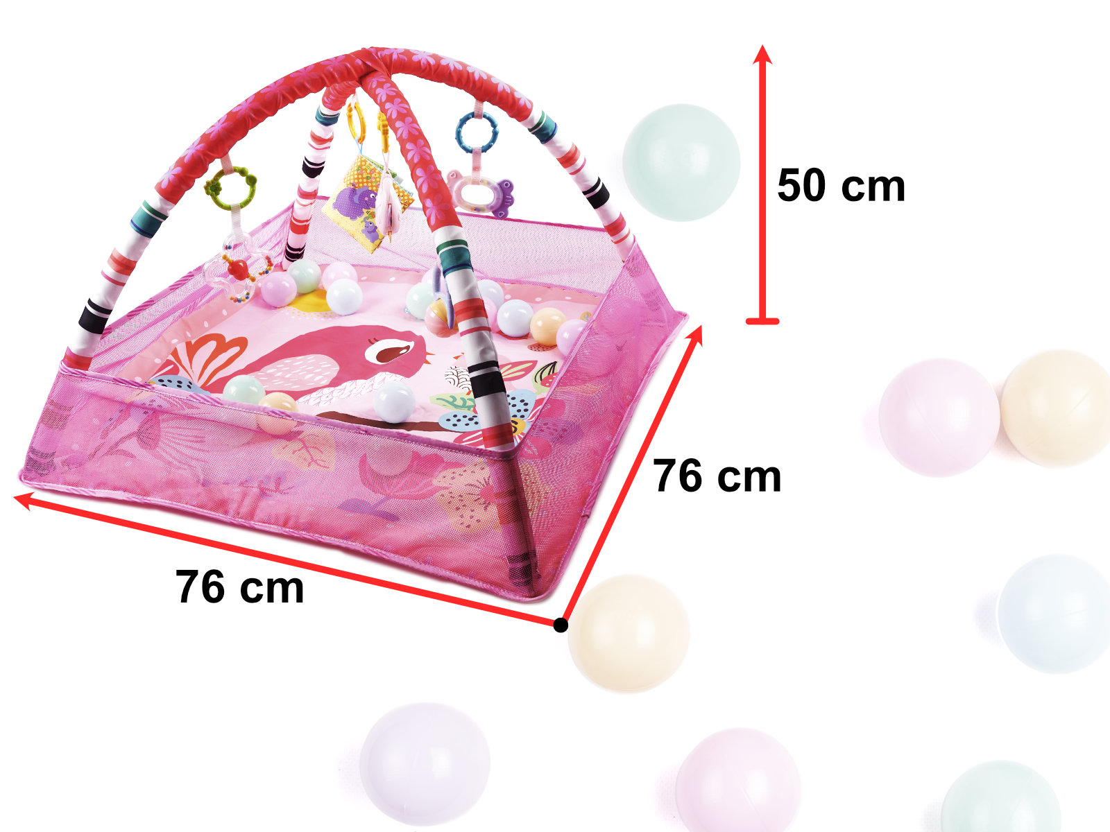 Mata-Edukacyjna-Kojec-Basen-z-pileczkami-rozowa-940061