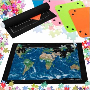 Podložka na skladanie puzzle, podložka pod dosku na puzzle s 2000 dielikmi