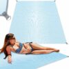 Plážová podložka, plážová deka Sand Free XXL 200 x 200 cm