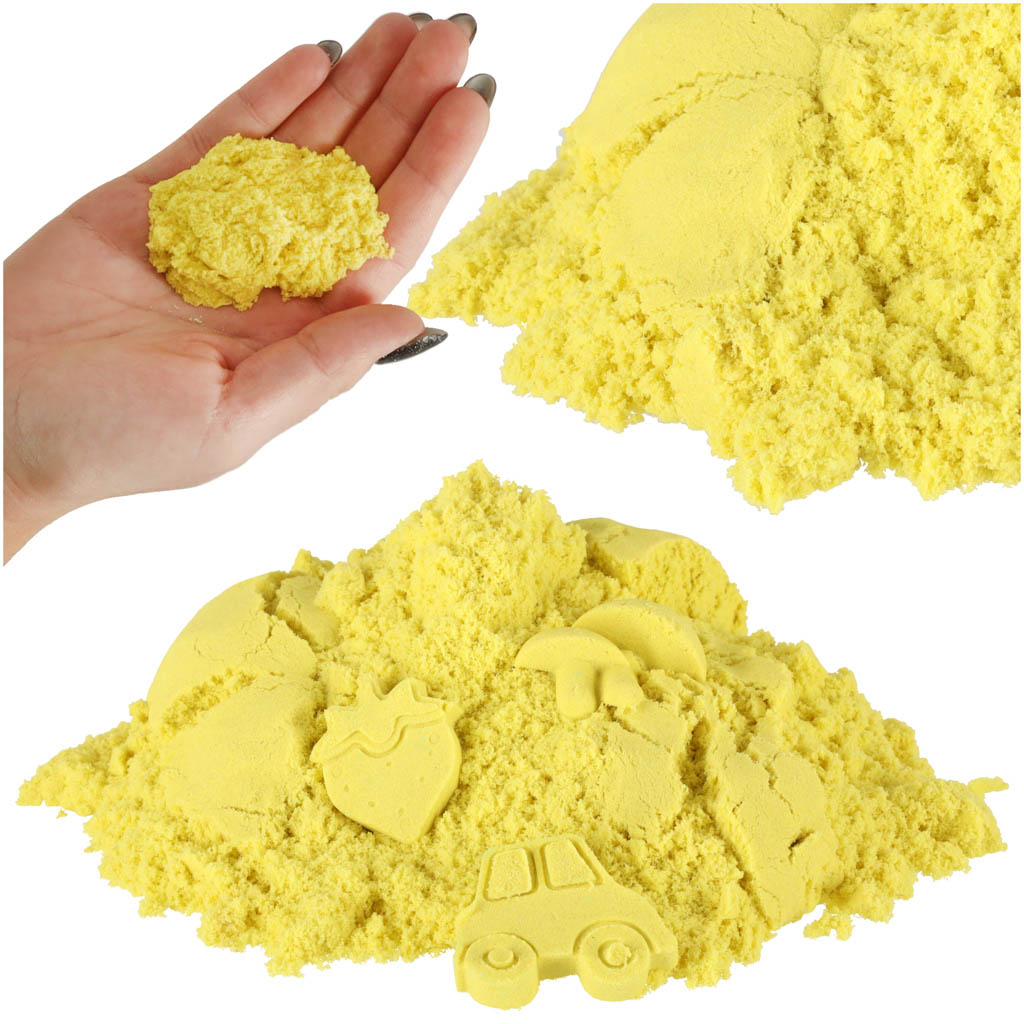 Piasek-kinetyczny-1kg-w-woreczku-zolty-145068
