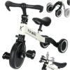 Bežecký bicykel Trike Fix Mini – multifunkčný bicykel 3 v 1, biely