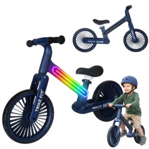 Trike Fix Glow LED cross-country bicykel námornícka modrá