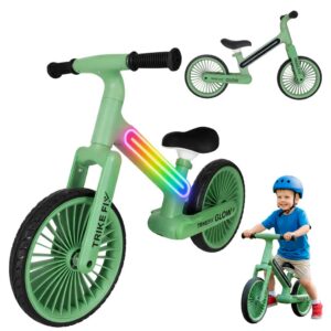 Trike Fix Glow LED cross-country bike zelená