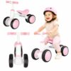 Bežecké koliesko Trike Fix Tiny V2 – ružové detské koliesko