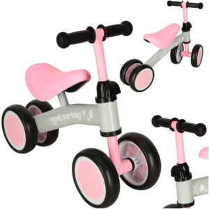 Bežecké koliesko Trike Fix Tiny – ružové detské koliesko