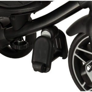Trojkolesový bicykel TRIKE FIX Elite 2 v 1 – bicykel a kočík 6 v 1, čierny