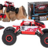 Diaľkovo ovládané auto RC Rock Crawler HB 2,4 GHz 1:18 červené