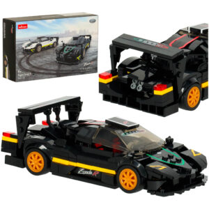 Autíčko Rastar 93900-B Pagani Zonda R v mierke 1:28, stavebnicové, 387 dielov.