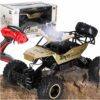 Diaľkovo ovládané auto RC Rock Crawler 1:12 4WD METAL zlaté