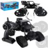 Diaľkovo ovládané auto RC Rock Crawler 4×4 LHC012 2 v 1, čierne
